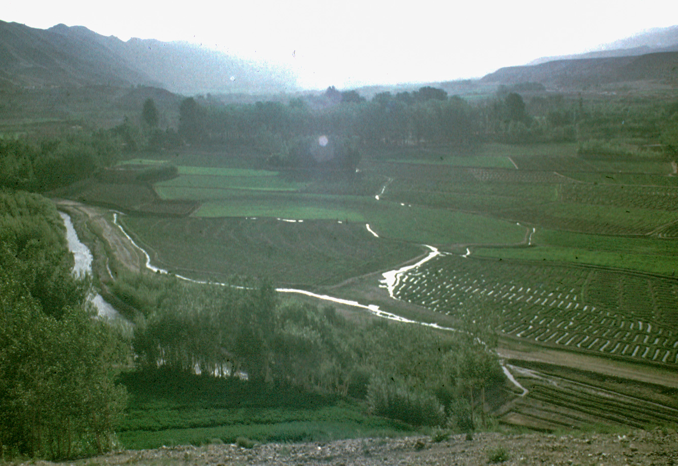 landscape photograph made near Bamiyan, Afghanistan about 1970